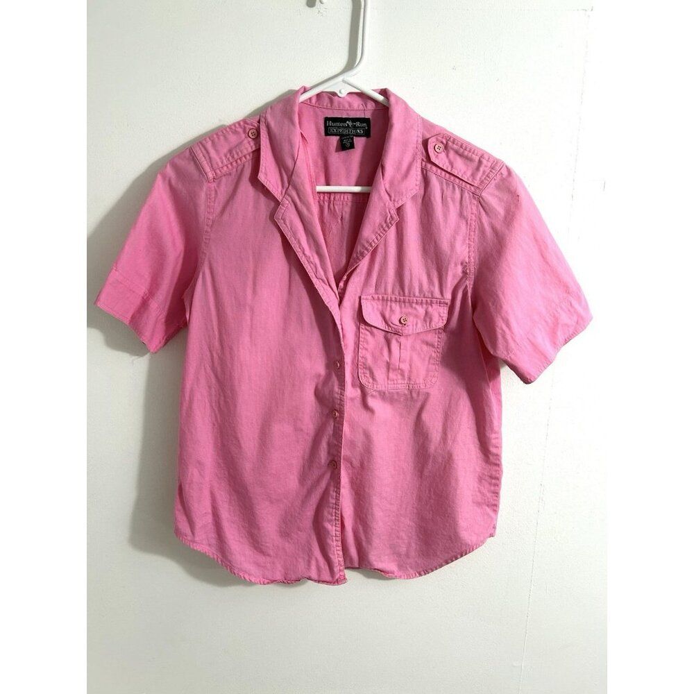 Vintage Hunter Run Expeditions Button-Up Womens Size 7